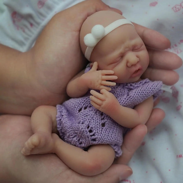 7 Inch Silicone Reborn Baby Boy Doll